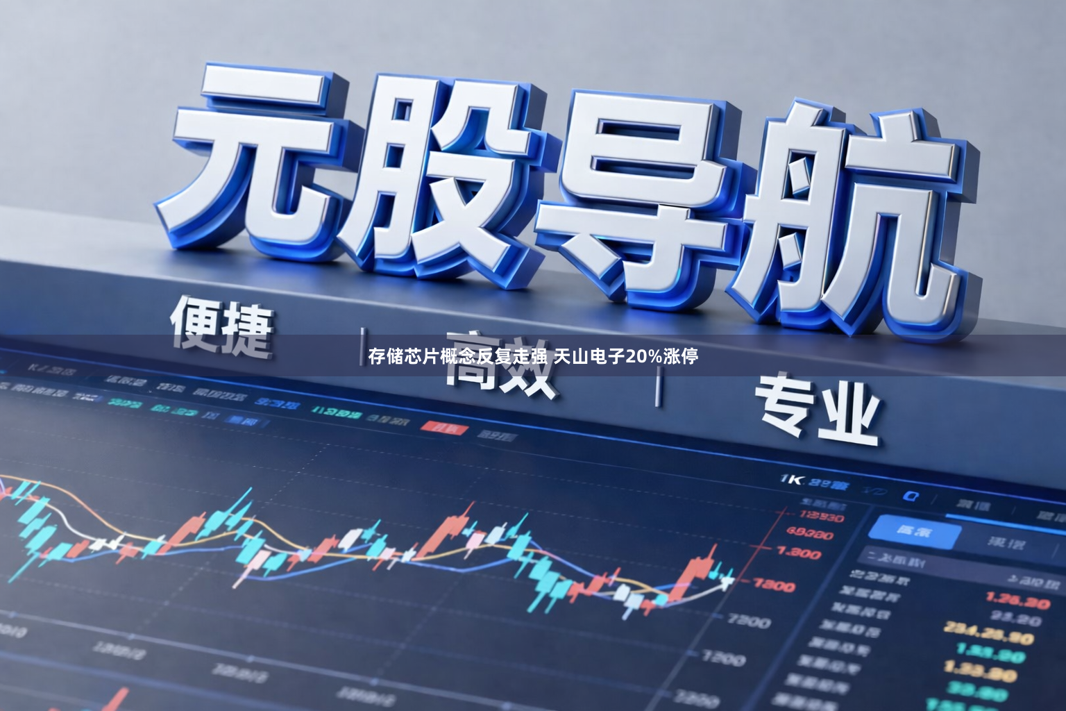 存储芯片概念反复走强 天山电子20%涨停