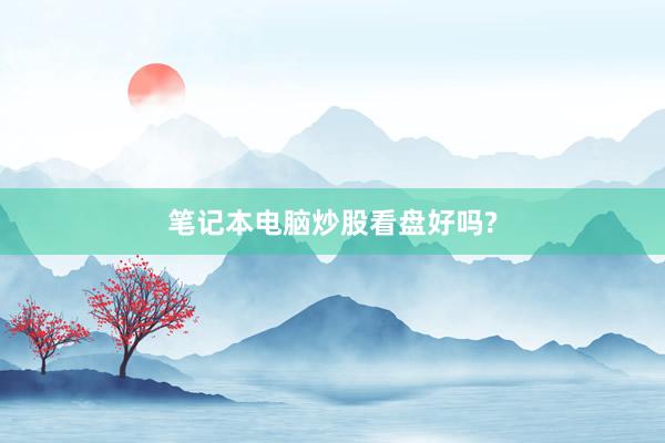 笔记本电脑炒股看盘好吗?